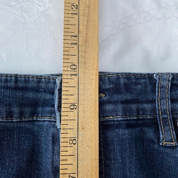 Lauren Ralph Lauren Women's High-Rise Blue Jeans Dark Wash Denim Size 8 Casual - Picture 11 of 14